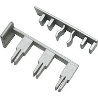 GARDINIA Gardinenstangen-Endstück "mit Ausklinkung 3-läufig", (1 St.), Serie Flächenvorhang-Technik Atlanta 3-läufig von GARDINIA