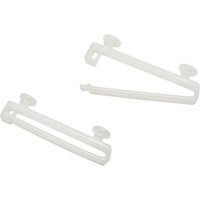 GARDINIA Klick-Gleiter "Schlaufenleiter", (10 St.), Serie Flächenvorhang-Technik Atlanta 3-läufig von GARDINIA
