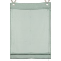GARDINIA Raffrollo "GRS Zen Silence", mit Hakenaufhängung, ohne Bohren, Stoff aus 50 % recyceltes Polyester von GARDINIA