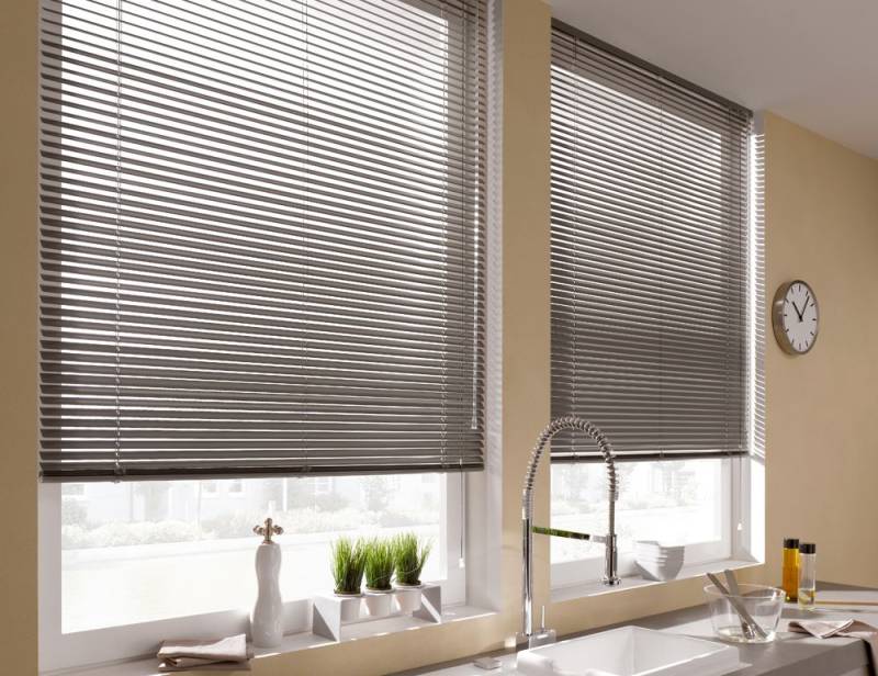 Gardinia Alu Jalousie silber, 60 x 130 cm von GARDINIA
