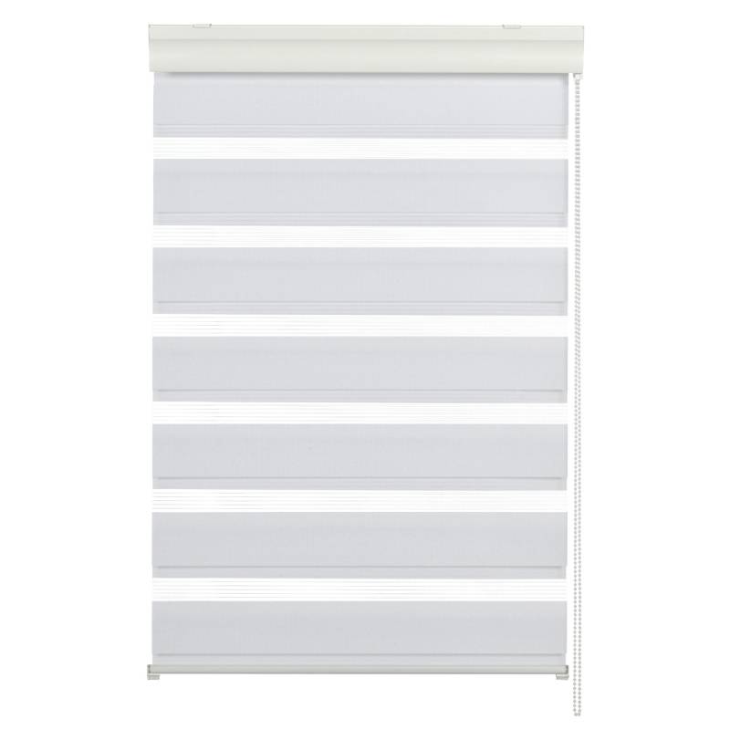 Gardinia Doppelrollo 140 cm x 160 cm Weiß von GARDINIA