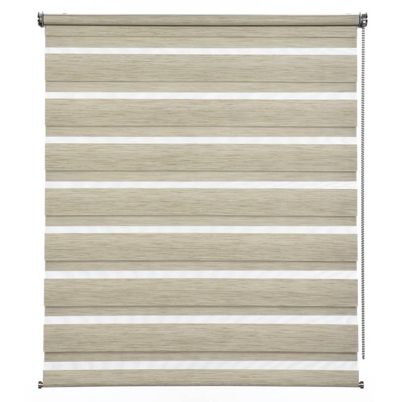 Gardinia Doppelrollo de Luxe 50 cm x 180 cm Cappuccino von GARDINIA