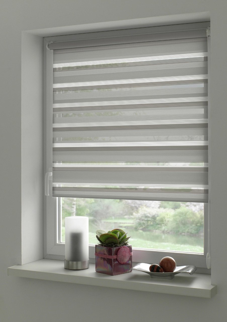 Gardinia EasyFix Doppelrollo grau 90 x 150 cm Gardinia EasyFix Doppelrollo grau 90 x 150 cm von GARDINIA