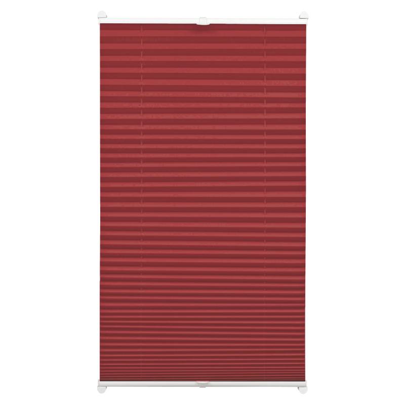 Gardinia EasyFix Plissee bordeaux 50 x 130 cm von GARDINIA