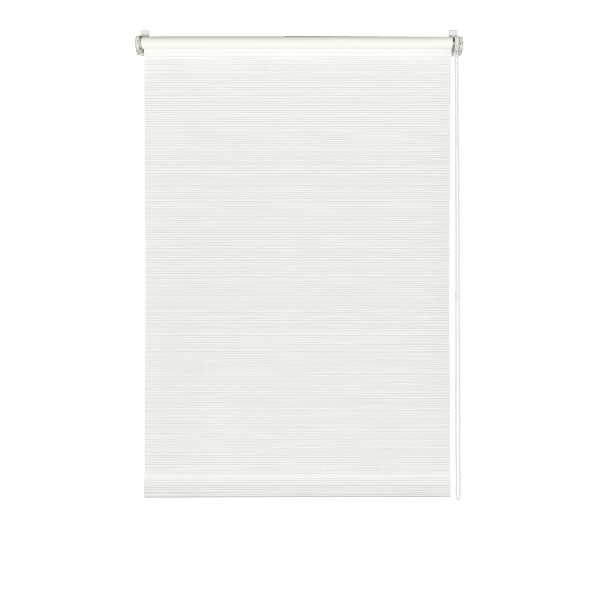 Gardinia EasyFix Rollo 'Dekor' Streifen weiß 75 x 150 cm Gardinia EasyFix Rollo 'Dekor' Streifen weiß 75 x 150 cm von GARDINIA