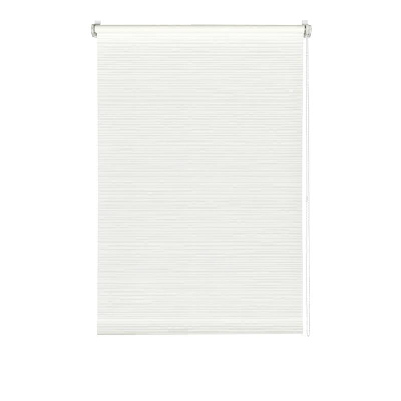 Gardinia EasyFix Rollo 'Dekor' Streifen weiß 75 x 150 cm von GARDINIA