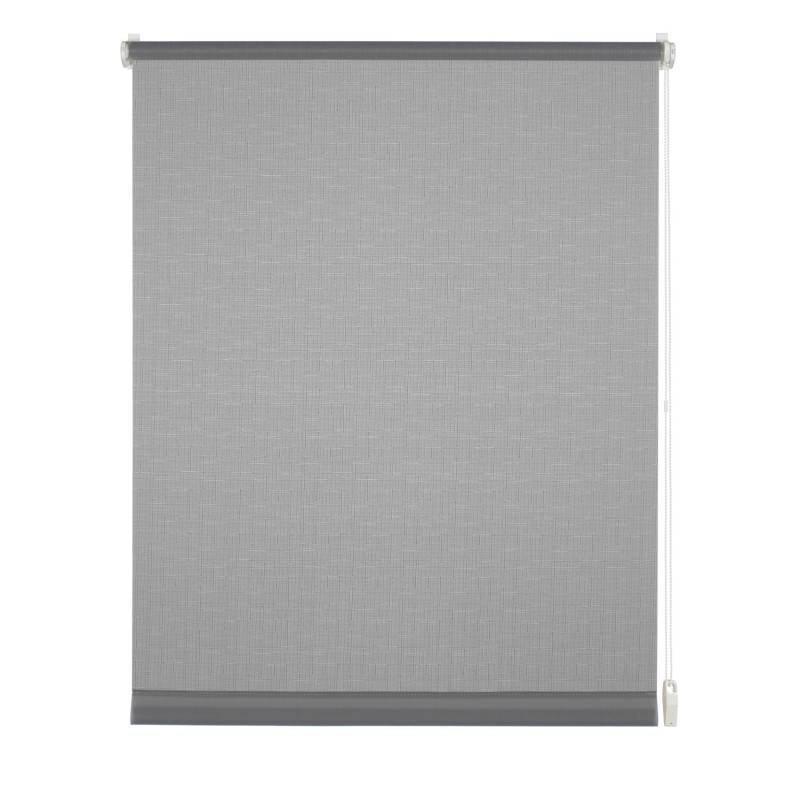 Gardinia EasyFix Rollo Uni 60 cm x 150 cm Hellgrau strukturiert von GARDINIA