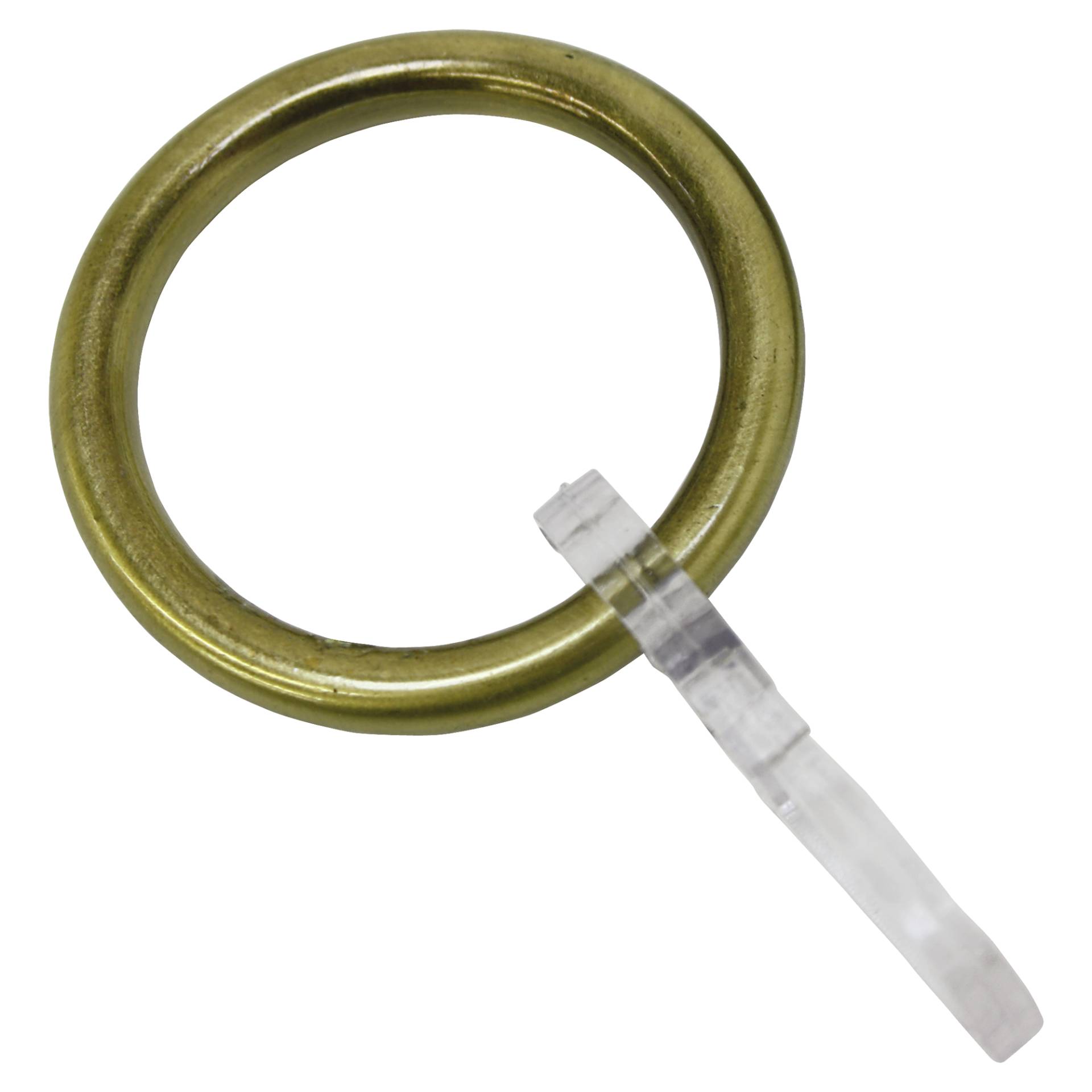 Gardinia Gardinenringe mit Haken Messing-Optik 6 Stück Gardinia Gardinenringe mit Haken Messing-Optik 6 Stück von GARDINIA