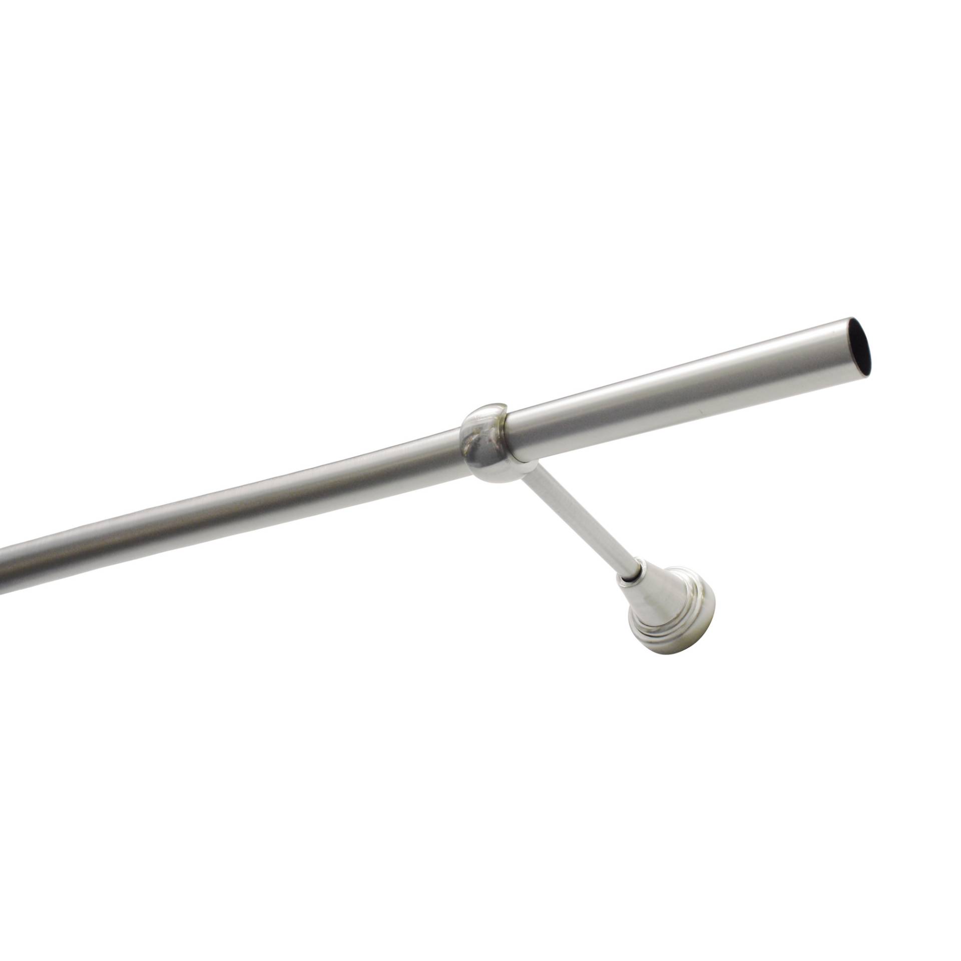 Gardinia Gardinenstangen-Set 'Ally' edelstahl 1-läufig 200 cm Gardinia Gardinenstangen-Set 'Ally' edelstahl 1-läufig 200 cm von GARDINIA