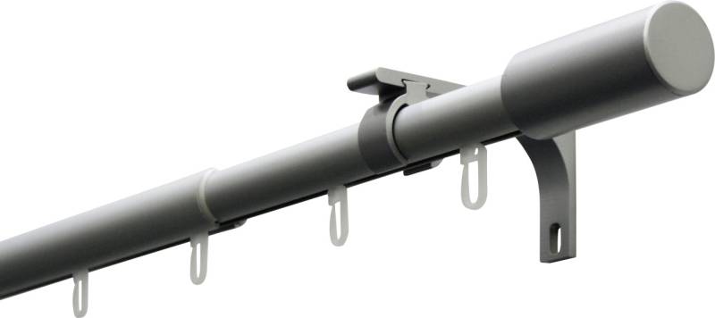 Gardinia Gardinenstangen-Set Paros Ø 19-22 mm silber 100-190 cm von GARDINIA
