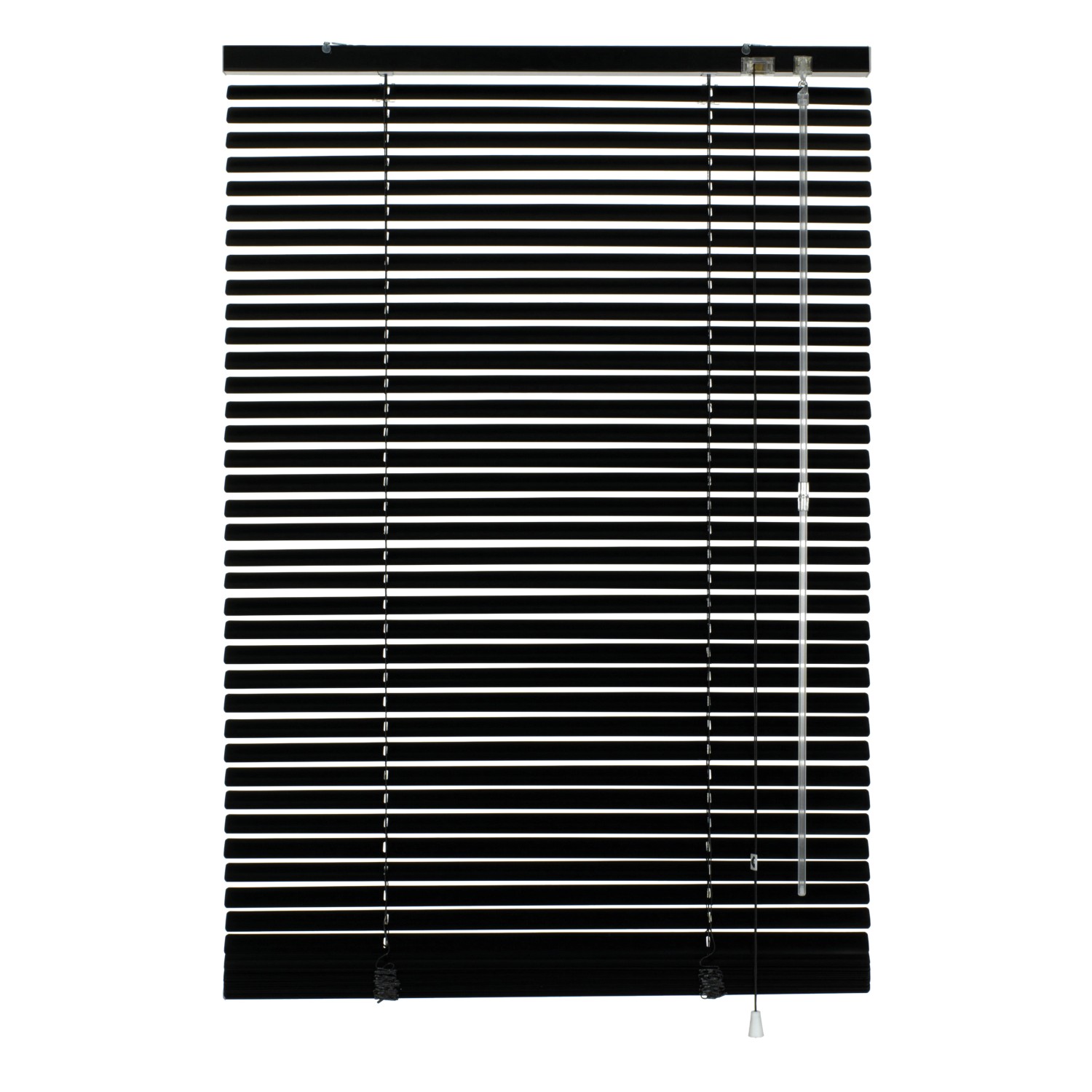 Gardinia Jalousie Aluminium 60 cm x 175 cm Schwarz von GARDINIA