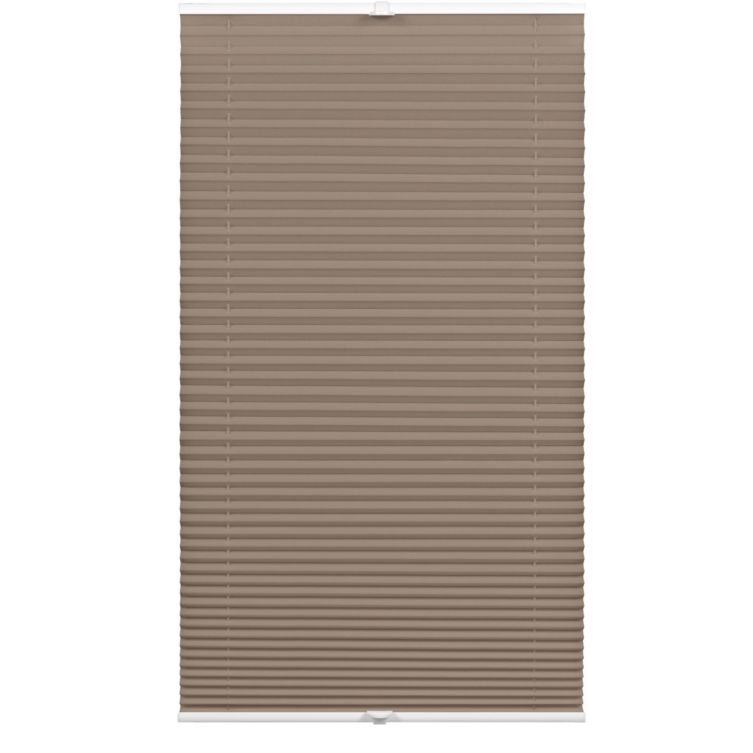 Gardinia Plissee Concept Tageslicht 80 cm x 130 cm Taupe von GARDINIA