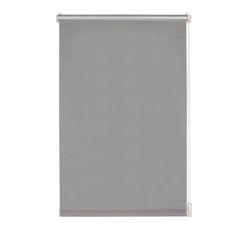 Gardinia Rollo EasyFix Thermo Energiesparend 90 cm x 210 cm Grau von GARDINIA