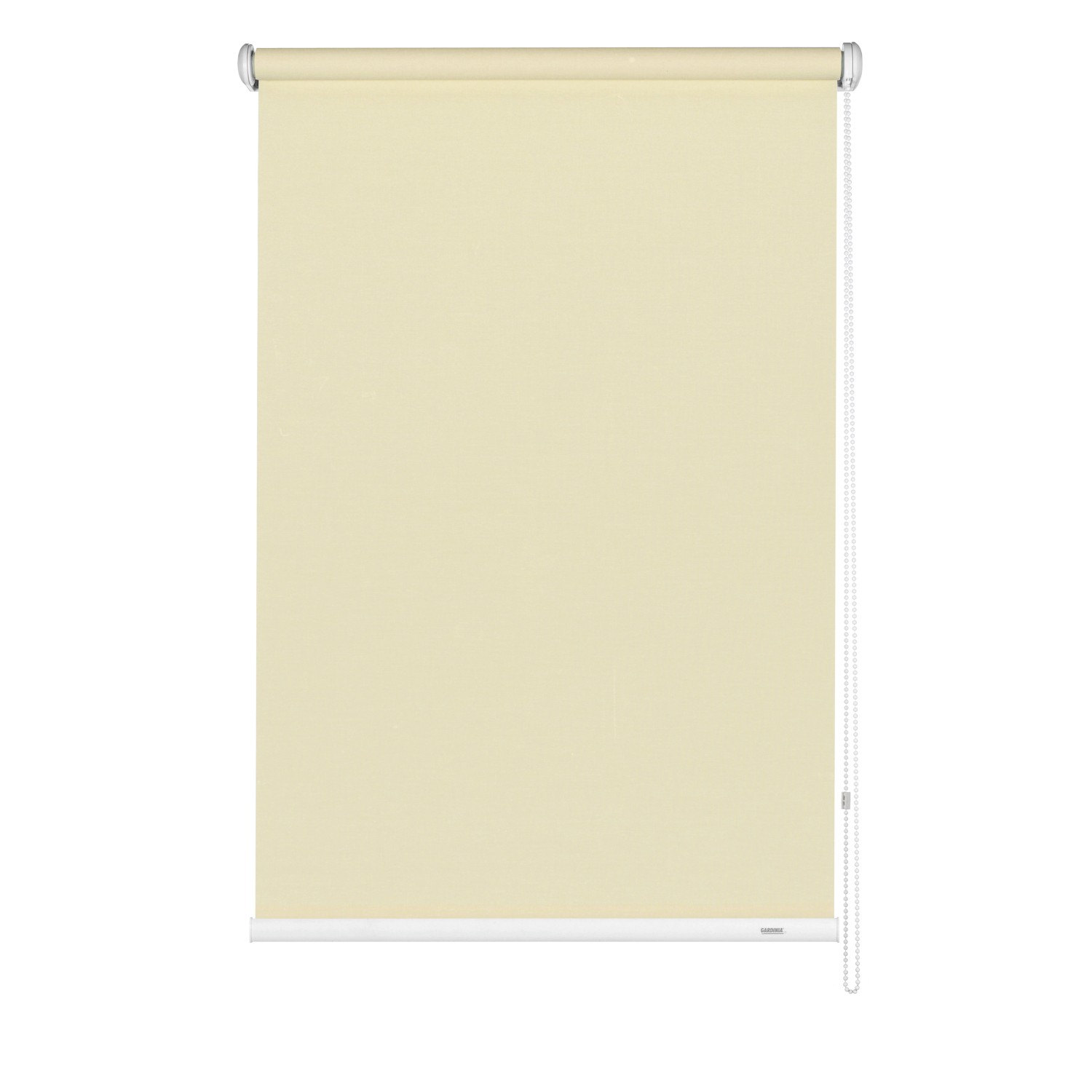 Gardinia Seitenzug-Rollo Lichtdurchlässig Uni 202 cm x 180 cm Champagner von GARDINIA