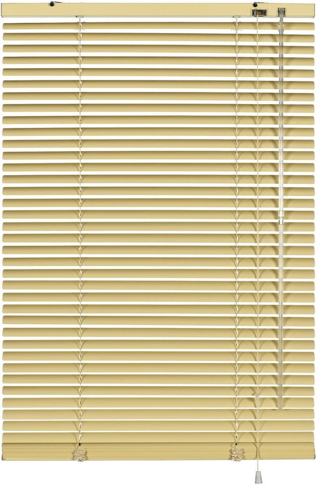GARDINIA Jalousie Aluminium-Jalousie 25 mm, mit Bohren, freihängend, Jalousiebänder farblich passend GARDINIA Jalousie Aluminium-Jalousie 25 mm, mit Bohren, freihängend, Jalousiebänder farblich passend von GARDINIA