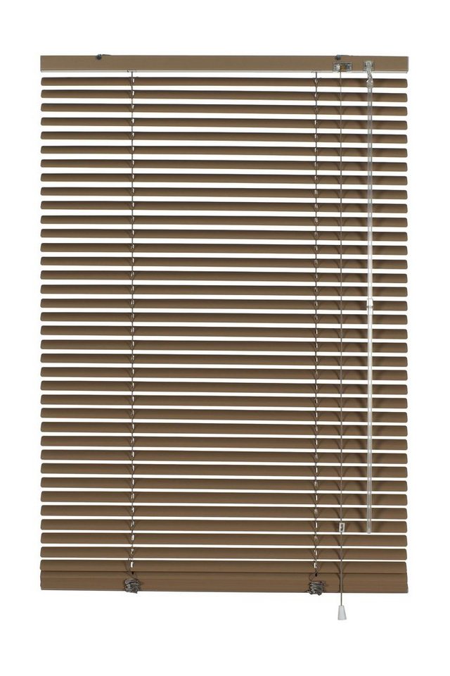 Jalousie Gardinia Aluminium-Jalousie 25 mm mocca 120 x 175, GARDINIA, standard von GARDINIA