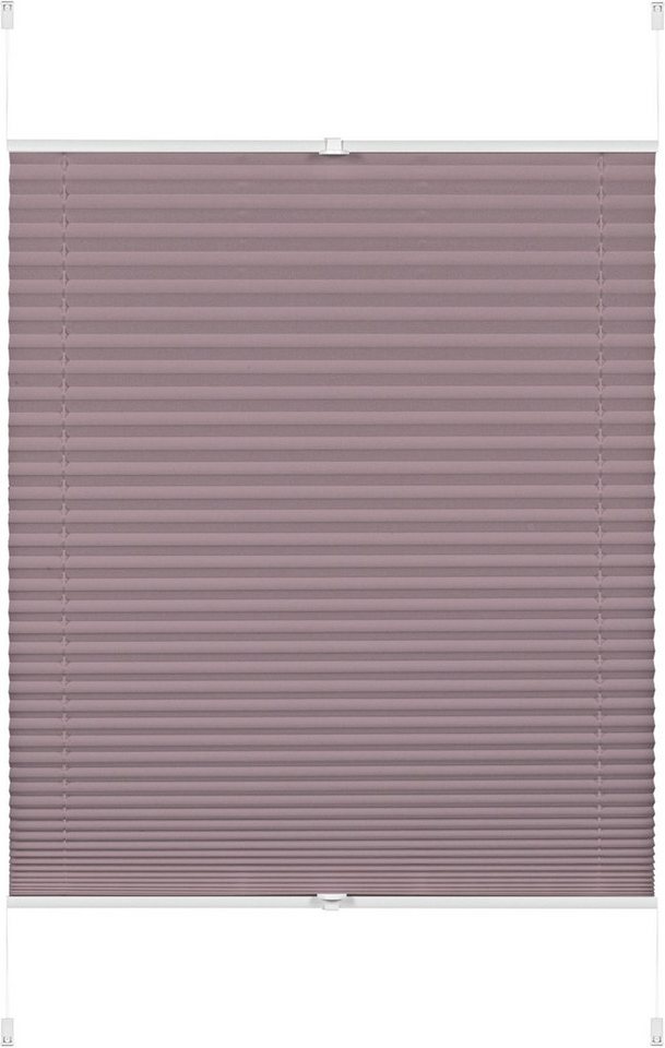 GARDINIA Plissee EASYFIX Greta, Lichtschutz, ohne Bohren, verspannt, Klemmfix, inkl. dezenter Abdeckleiste (Staubschutz) von GARDINIA
