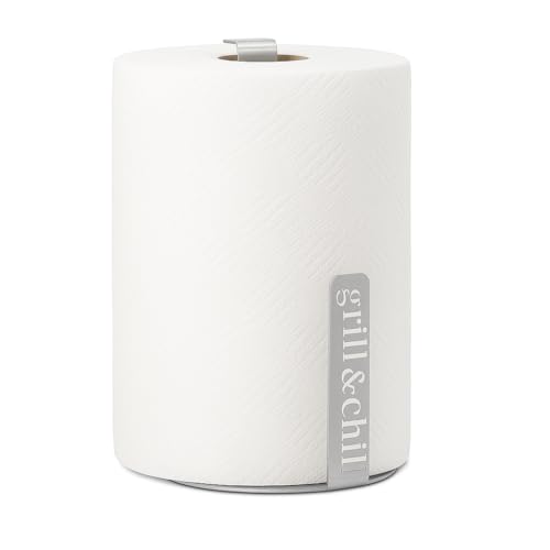 GARDIVO Küchenrollenhalter Magnetischer Standfuß zur Befestigung am Grill Anthrazit oder Edelstahl Stehender Papierrollenhalter Praktischer Küchenpapierhalter Universal Küchenroll Halter (Edelstahl) GARDIVO Küchenrollenhalter Magnetischer Standfuß zur Befestigung am Grill Anthrazit oder Edelstahl Stehender Papierrollenhalter Praktischer Küchenpapierhalter Universal Küchenroll Halter (Edelstahl) von gardivo