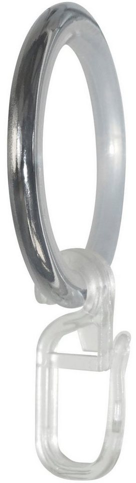 GARESA Gardinenring Ring mit Haken, (20-St), für Durchmesser bis 20mm, einfache Montage von GARESA