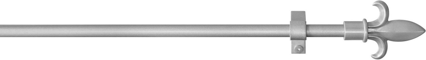 Gardinenstange MINI, GARESA, Ø 10 mm, 1-läufig, Wunschmaßlänge, verschraubt, Vorhanggarnitur, verlängerbar, Wandmontage, ohne Ringe von GARESA