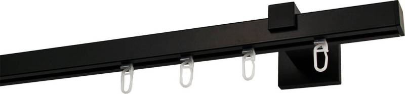 GARESA Gardinenstange Nora, 1-läufig, Wunschmaßlänge, verschraubt, Aluminium, Vorhanggarnitur, einfache Montage an die Wand, verlängerbar, Kappe GARESA Gardinenstange Nora, 1-läufig, Wunschmaßlänge, verschraubt, Aluminium, Vorhanggarnitur, einfache Montage an die Wand, verlängerbar, Kappe von GARESA