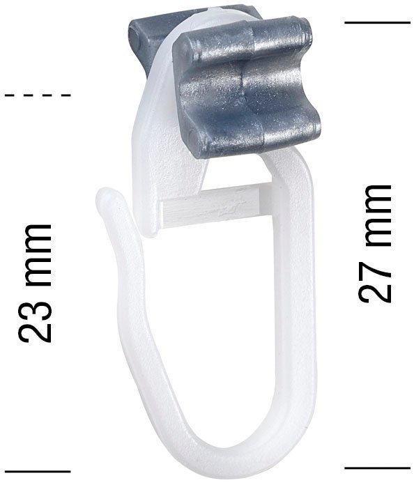 GARESA Klick-Gleiter X-Gleiter, Innenlaufsysteme, (Set, 100-St), für Innenlaufprofile, einfache Einfädelung, perfekter Lauf von GARESA