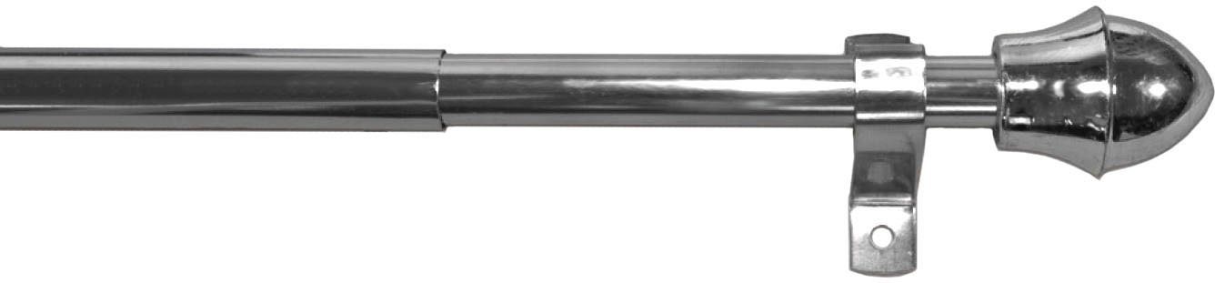 Scheibenstange BAROCK, GARESA, Ø 13 mm, 1-läufig, ausziehbar, verschraubt, Montage zum Schrauben oder klemmen, ausziehbar von GARESA