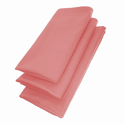 GARIELLA Edel Servietten Set / 3 Stoff-Serviette in Rosa/Pink quadratisch 45 cm x 45 cm - Tisch-Tücher/Mundtuch, Mundtücher von GARIELLA