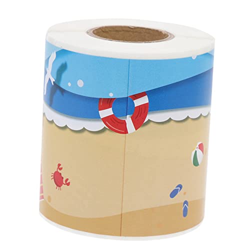 GARIOUANS 1 Rolle Sommer Randaufkleber für Klassenzimmer Selbstklebende Stranddekoration Rolle für Pinnwände und DIY Projekte für Strand und Babypartys GARIOUANS 1 Rolle Sommer Randaufkleber für Klassenzimmer Selbstklebende Stranddekoration Rolle für Pinnwände und DIY Projekte für Strand und Babypartys von GARIOUANS
