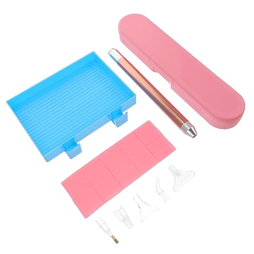 GARIOUANS 1 Satz Luminous Pen Set für Diamantmalerei mit Verschiedenen Werkzeugen Praktische Aufbewahrungsbox für Kreative Bastelprojekte und Einfache Handhabung von GARIOUANS