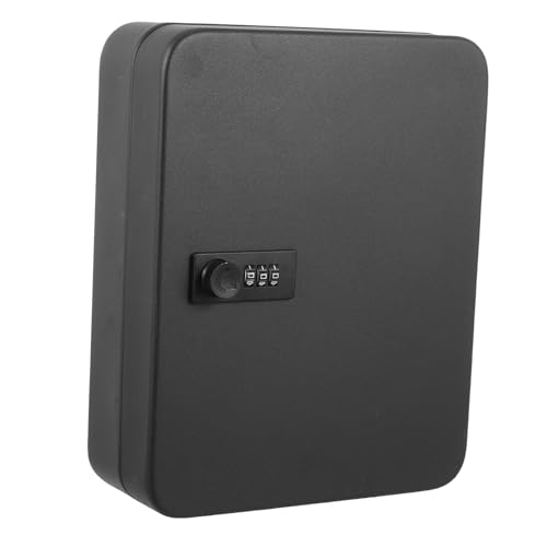 GARIOUANS 1 Satz Schlüsselsafe mit Fächern Wandmontierte Schlüsselmanagementbox für Sicheres Aufbewahren von Haustür Autoschlüsseln und Hochwertige Metallbox für Zuhause von GARIOUANS