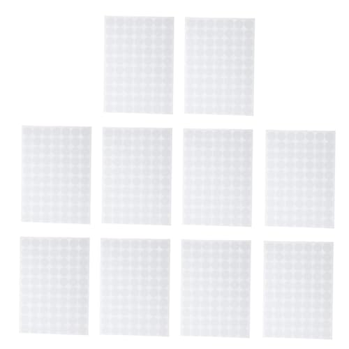 GARIOUANS 10 Blatt Doppelseitige Rundpunkt klebepunkte Selbstklebend Transparent Für DIY Basteln Fotos Poster Hochzeit Dekoration Geschenkverpackung Büro Zuhause GARIOUANS 10 Blatt Doppelseitige Rundpunkt klebepunkte Selbstklebend Transparent Für DIY Basteln Fotos Poster Hochzeit Dekoration Geschenkverpackung Büro Zuhause von GARIOUANS