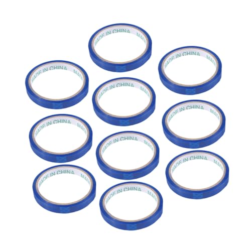 GARIOUANS 10 Rollen Blaue Verpackungsbindebänder Breit Starke Haftung für Supermarkt Zakmaschinen Multifunktionale Beutelversiegelung Lebensmittelecht pro Praktische Bündelungslösung GARIOUANS 10 Rollen Blaue Verpackungsbindebänder Breit Starke Haftung für Supermarkt Zakmaschinen Multifunktionale Beutelversiegelung Lebensmittelecht pro Praktische Bündelungslösung von GARIOUANS
