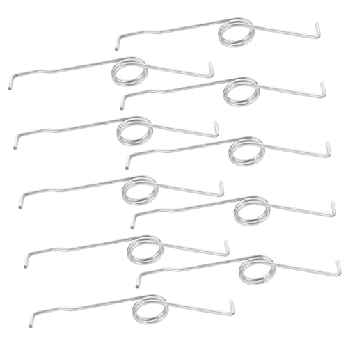 GARIOUANS 10 Stück Ersatzfeder Gartenschere Teiliges Stahlfeder Robust Rostfrei Flexibel Ersatzfeder für Baumscheren und Astscheren Gartenwerkzeug Zubehör Langlebig Einfache Installation von GARIOUANS