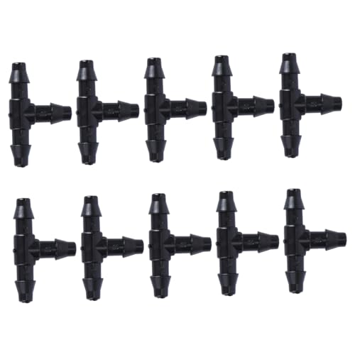 GARIOUANS 10 Stück Teiliges Bewässerungsschlauch Langlebige Tropfbewässerung Verbinder für Schläuche Installieren für Garten und Micro Drip Systeme GARIOUANS 10 Stück Teiliges Bewässerungsschlauch Langlebige Tropfbewässerung Verbinder für Schläuche Installieren für Garten und Micro Drip Systeme von GARIOUANS