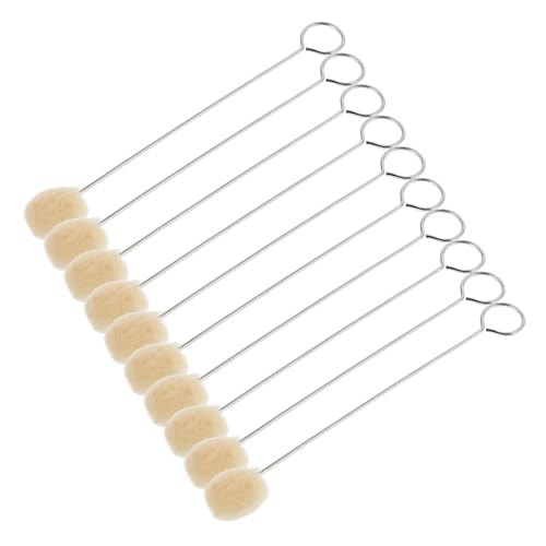 GARIOUANS 10 Stück Teiliges Lederfärbe mit Weichen Wolle Daubers und Langlebigem Metallgriff für Gleichmäßiges Auftragen von Lederfarben DIY Handwerk Kantenfixierung und Polsterarbeiten GARIOUANS 10 Stück Teiliges Lederfärbe mit Weichen Wolle Daubers und Langlebigem Metallgriff für Gleichmäßiges Auftragen von Lederfarben DIY Handwerk Kantenfixierung und Polsterarbeiten von GARIOUANS