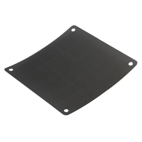 GARIOUANS 10 Stück Teiliges PVC Lüfter Staubschutz Mesh Staubdichte Pc Gehäuseabdeckung Schwarz Kompatibel mit Pc Kühler Schützt vor Schmutz und Verlängert Lüfterlebensdauer von GARIOUANS