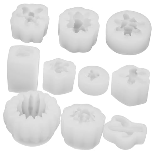 GARIOUANS 10 Stück Teiliges Silikon Kerzenform Flexible und Wiederverwendbare DIY Gießformen für Sukkulente Kerzen Seifen und Fondant Langlebig Leicht Kompakt und Vielseitig Einsetzbar GARIOUANS 10 Stück Teiliges Silikon Kerzenform Flexible und Wiederverwendbare DIY Gießformen für Sukkulente Kerzen Seifen und Fondant Langlebig Leicht Kompakt und Vielseitig Einsetzbar von GARIOUANS