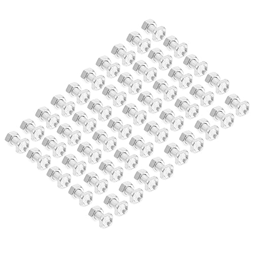 GARIOUANS 100 Sätze Schrauben und Mutter Set für Gewächshaus Reparatur Quadratische Kopfbolzen und Unterlegscheiben Robustes Zubehör für Effiziente Befestigung GARIOUANS 100 Sätze Schrauben und Mutter Set für Gewächshaus Reparatur Quadratische Kopfbolzen und Unterlegscheiben Robustes Zubehör für Effiziente Befestigung von GARIOUANS