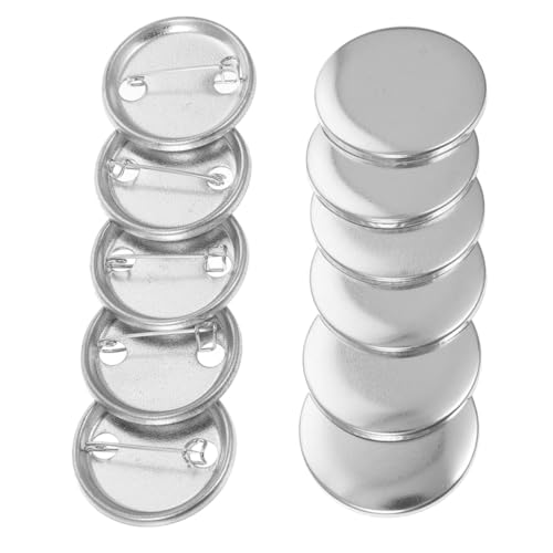 GARIOUANS 100 Sätze Tinplate Badges DIY Abzeichen Buttons Blanko Buttonrohlinge für Basteln mit Hoher Transparenz und Langlebigem Eisenkern Geeignet für Badge Maschinen und Kreative GARIOUANS 100 Sätze Tinplate Badges DIY Abzeichen Buttons Blanko Buttonrohlinge für Basteln mit Hoher Transparenz und Langlebigem Eisenkern Geeignet für Badge Maschinen und Kreative von GARIOUANS