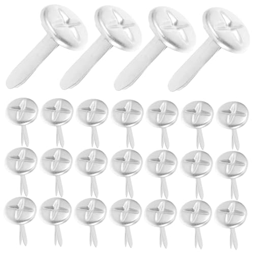GARIOUANS 100 Stück Papier Ecknägel Brads für Scrapbooking DIY Basteln Doppelstifte Stabile Papierklammern Kreative Handwerkszubehör GARIOUANS 100 Stück Papier Ecknägel Brads für Scrapbooking DIY Basteln Doppelstifte Stabile Papierklammern Kreative Handwerkszubehör von GARIOUANS