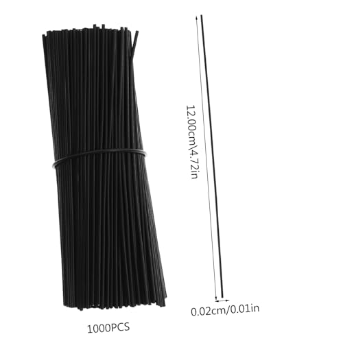 GARIOUANS 1000 Stück Garten Pflanzendraht Rund Schwarz Pflanzenschnur Bindedraht für Weinreben Kletterpflanzen Fixierdraht Langlebig UV Beständig für Gartenbindung und Pflanzenfixierung GARIOUANS 1000 Stück Garten Pflanzendraht Rund Schwarz Pflanzenschnur Bindedraht für Weinreben Kletterpflanzen Fixierdraht Langlebig UV Beständig für Gartenbindung und Pflanzenfixierung von GARIOUANS