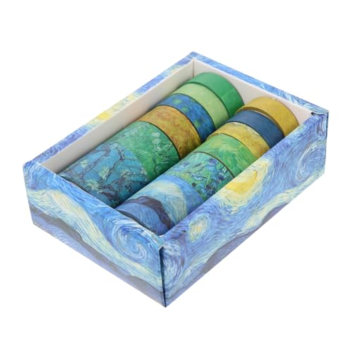 GARIOUANS 12 Rollen Washi Tape Bunt mit Frischen Mustern Leicht Schneidbar Klebefrei Rückstände für Scrapbooking DIY Tagebuch Geschenkverpackung Vielseitig Einsetzbar Handliches Format GARIOUANS 12 Rollen Washi Tape Bunt mit Frischen Mustern Leicht Schneidbar Klebefrei Rückstände für Scrapbooking DIY Tagebuch Geschenkverpackung Vielseitig Einsetzbar Handliches Format von GARIOUANS
