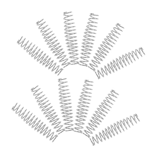 GARIOUANS 12 Stück Teiliges Gartenscheren Ersatzfeder aus Rostfreiem Edelstahl Flexible Trimmerfeder für Garten und Rasenscheren Langlebige Präzisionsfeder für Einfachen und Effizientes von GARIOUANS