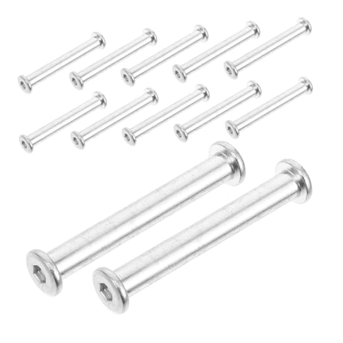 GARIOUANS 12 Stück Teiliges Patio Sonnenschirm Ersatzschrauben aus Metall Wetterfeste Befestigungsschrauben für Handknopf Vielseitige Outdoor Sonnenschirm Reparaturteile Kompatibel mit von GARIOUANS