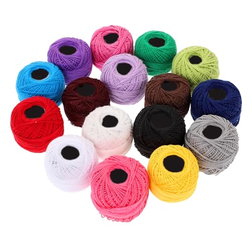 GARIOUANS 16 Rollen Teiliges Stickgarn Set für Kreuzstich Bunte Baumwollfäden pro für DIY Projekte und Kreative Handarbeiten Freunden und Familie Besondere zu Schaffen Zufällige Farbe GARIOUANS 16 Rollen Teiliges Stickgarn Set für Kreuzstich Bunte Baumwollfäden pro für DIY Projekte und Kreative Handarbeiten Freunden und Familie Besondere zu Schaffen Zufällige Farbe von GARIOUANS