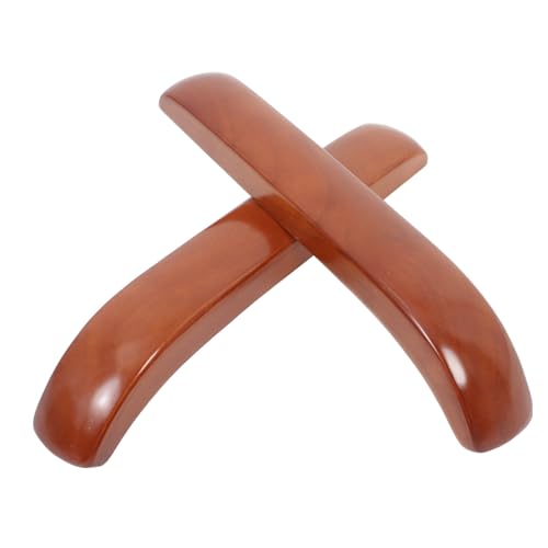 GARIOUANS 1Paar Holz Armlehnenpolster für Bürostühle Armstützen für Drehstuhl und Schreibtischstuhl Installieren Attraktives Design für Büro und Zuhause von GARIOUANS