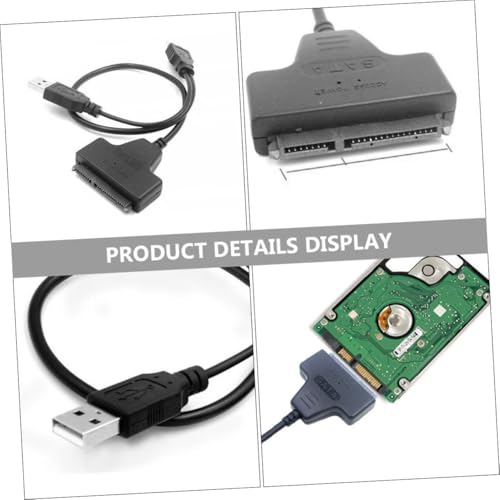 GARIOUANS 2 STÜCK USB Festplattenadapter Kabel USB Datenübertragung ohne Treiber für Externe Festplatte Backup und Kompatible Systeme von GARIOUANS