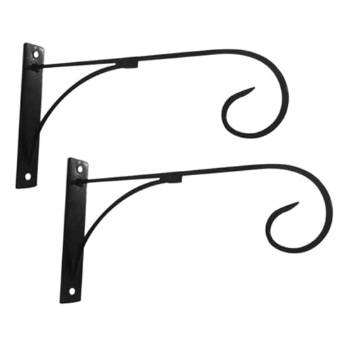 GARIOUANS 2 Sets Hängepflanzenhalter Aus Eisen Aufhängerhalter Wandhalterungen Für Pflanzen Hängepflanzen Wandhaken Wandhalterungen Für Pflanzen Futterspender GARIOUANS 2 Sets Hängepflanzenhalter Aus Eisen Aufhängerhalter Wandhalterungen Für Pflanzen Hängepflanzen Wandhaken Wandhalterungen Für Pflanzen Futterspender von GARIOUANS