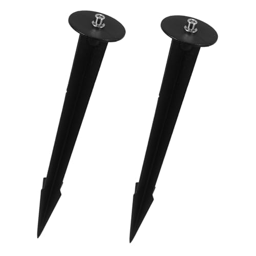 GARIOUANS 2 Stück Aluminium Erdspieße Wetterfeste Gartenleuchten Halterungen Robust Leichte Outdoor Lichtspieße für Gartenstrahler und Landschaftsbeleuchtung GARIOUANS 2 Stück Aluminium Erdspieße Wetterfeste Gartenleuchten Halterungen Robust Leichte Outdoor Lichtspieße für Gartenstrahler und Landschaftsbeleuchtung von GARIOUANS
